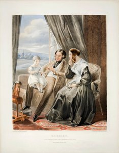 Married, litho by Thomas Fairland, published by Ackermann and Co., 1840